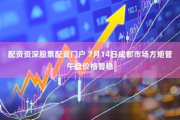 配资资深股票配资门户 7月14日成都市场方矩管午盘价格暂稳