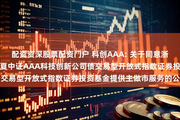 配资资深股票配资门户 科创AAA: 关于同意浙商证券股份有限公司为华夏中证AAA科技创新公司债交易型开放式指数证券投资基金提供主做市服务的公告